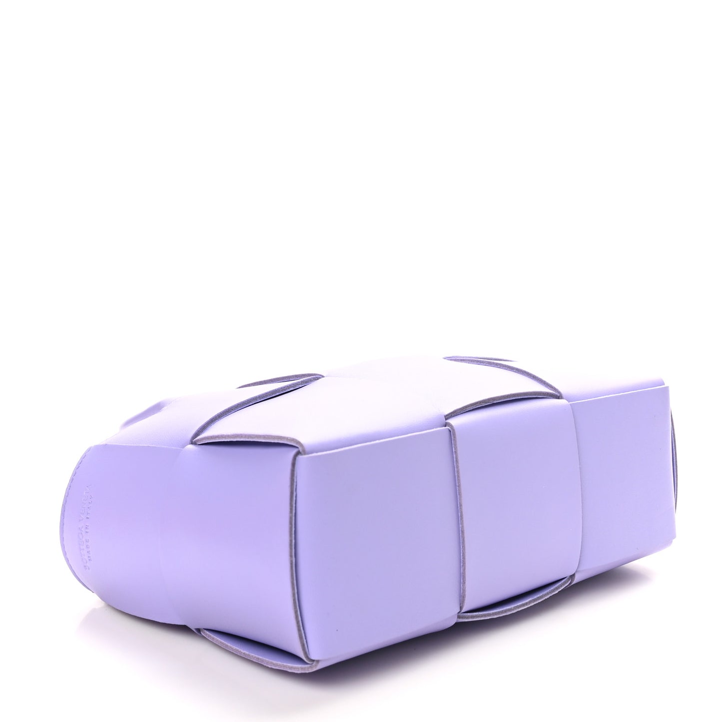Nappa Maxi Intrecciato Mini Arco Tote Wisteria