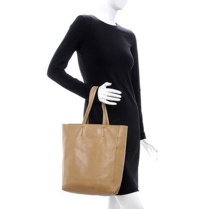 Celine Lambskin Vertical Cabas Beige 2 of 14