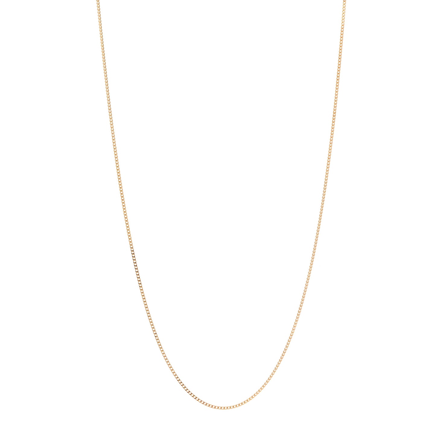 18K Yellow Gold Chain Necklace