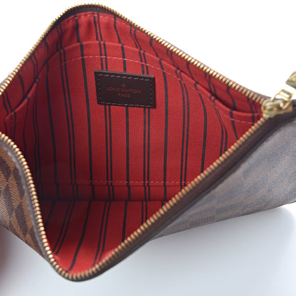 Louis Vuitton Damier Ebene Neverfull MM GM Pochette 4 of 5