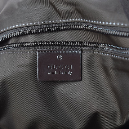 Gucci GG Plus Monogram Interlocking G Medium Backpack Dark Brown 8 of 10
