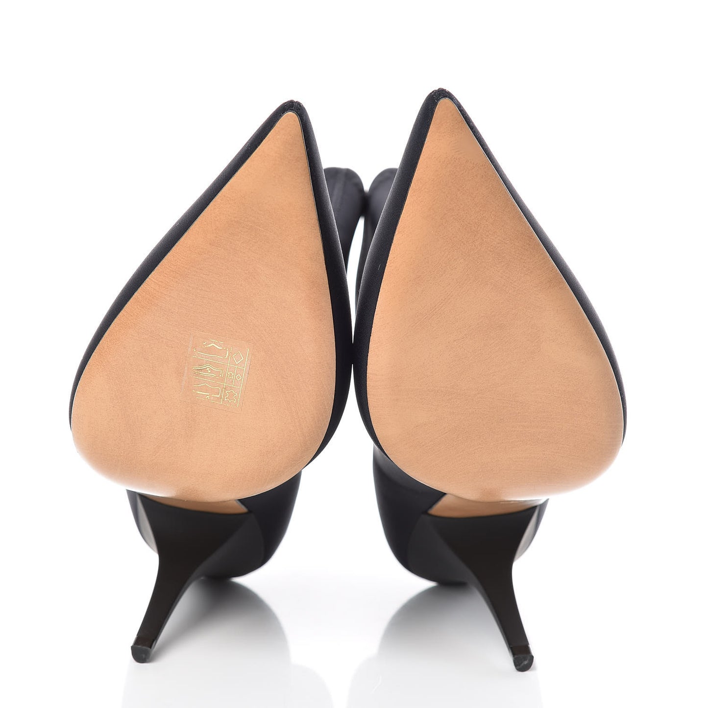 Eco Leather VLTN 100mm Sock Booties 38.5 Black White