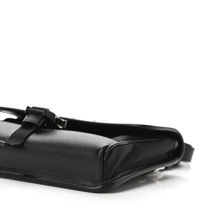 Prada Re-Nylon Saffiano Smartphone Case Crossbody Black 9 of 10