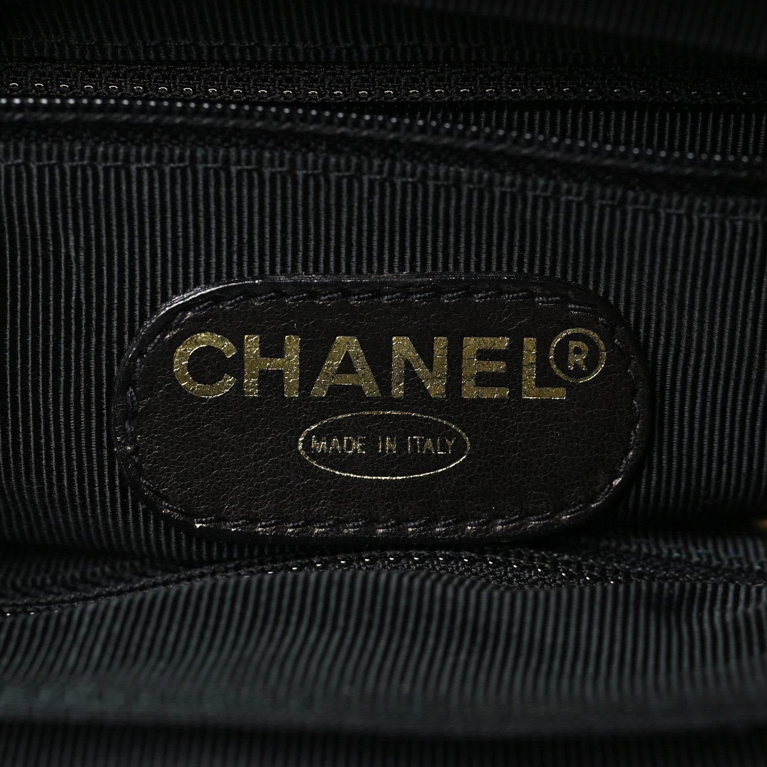 Chanel Caviar CC Backpack Black 6 of 9