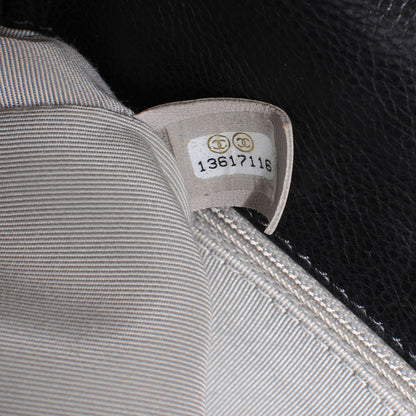 Chanel Calfskin On the Bund Medium Flap Black 7 of 8