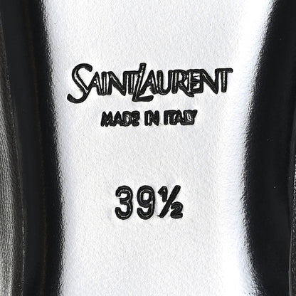 Saint Laurent Nappa Lido Slip On Mule 39.5 Eagle Brown 7 of 9