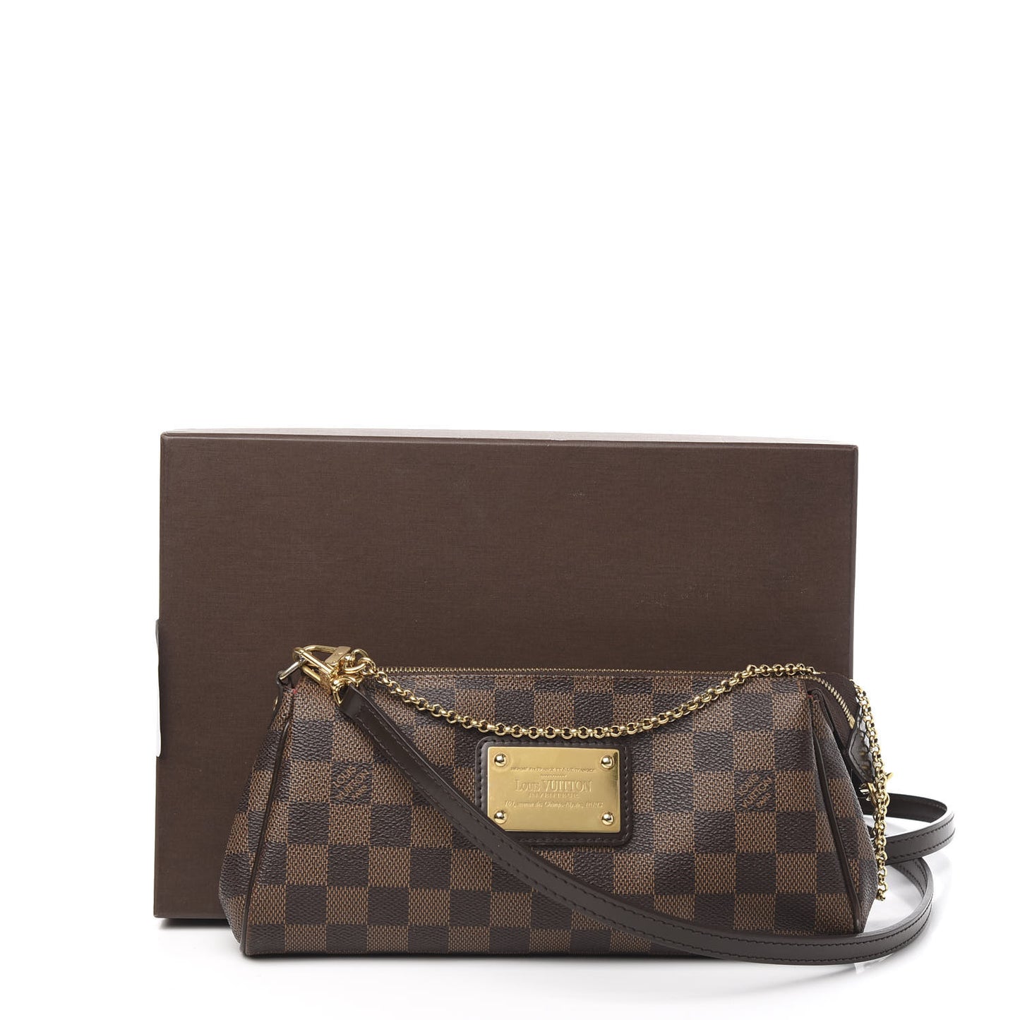 Damier Ebene Eva Clutch