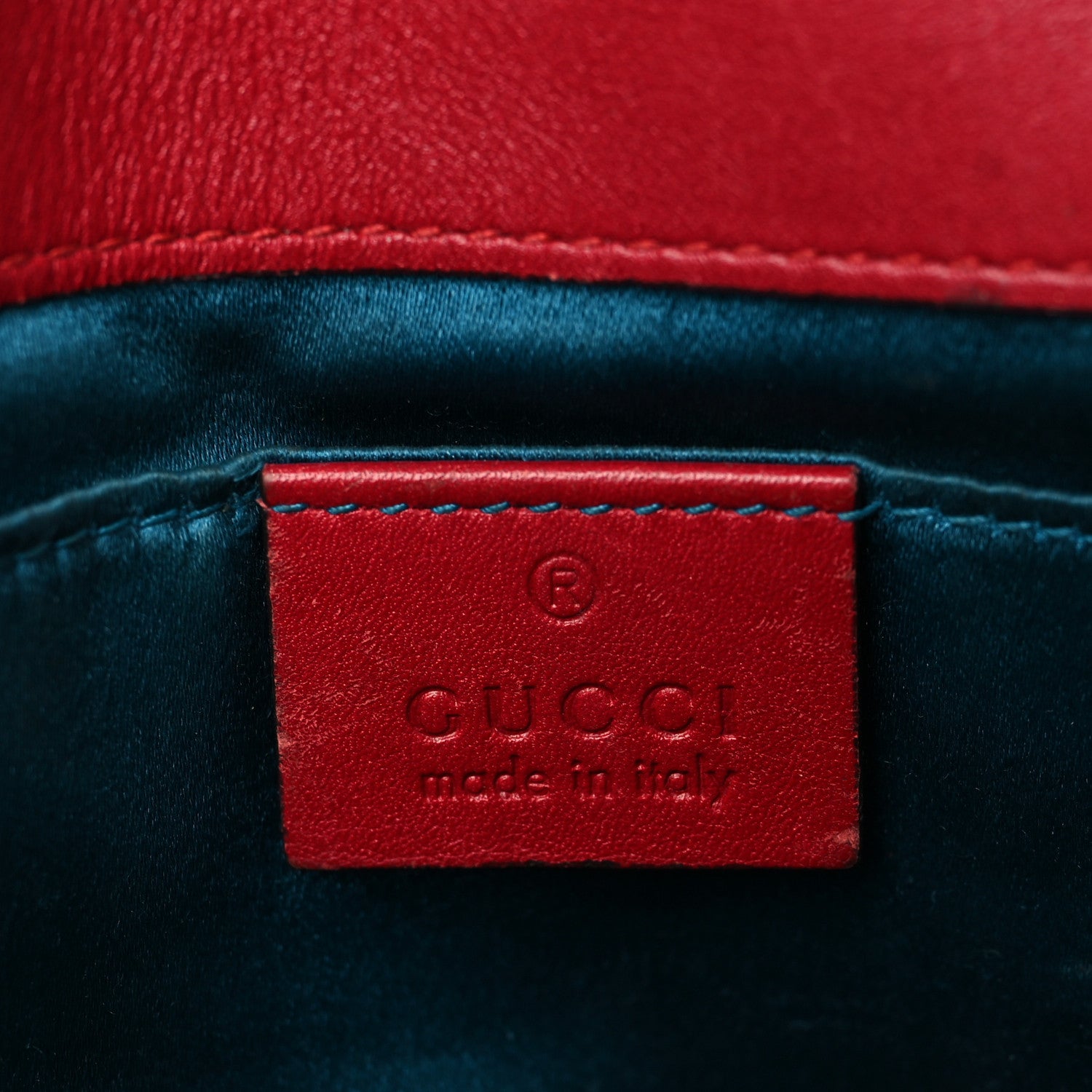 Gucci Velvet Matelasse Mini GG Marmont Shoulder Bag Hibiscus Red 6 of 10