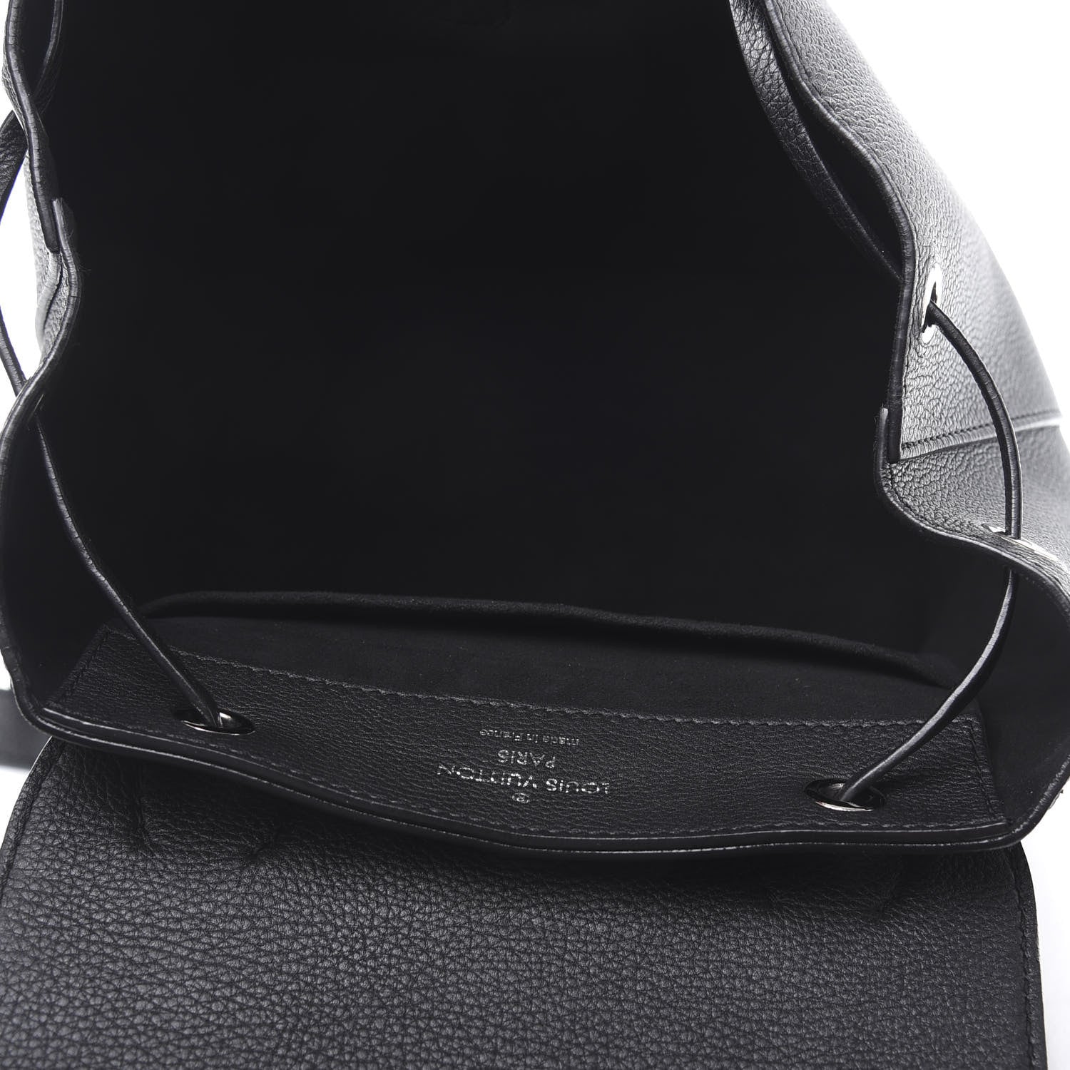 Louis Vuitton Calfskin Lockme Backpack Black 4 of 8