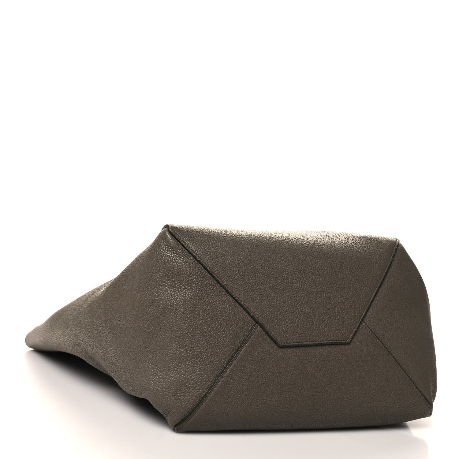 Celine Soft Grained Calfskin Small Belt Cabas Phantom Taupe 4 of 10