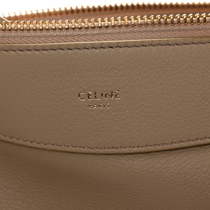 Celine Supple Calfskin Medium Romy Shoulder Bag Safari 8 of 10