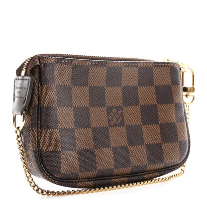 Louis Vuitton Damier Ebene Mini Pochette Accessories 3 of 7