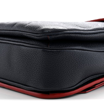 Louis Vuitton Empreinte Pochette Metis Marine Rouge 9 of 11