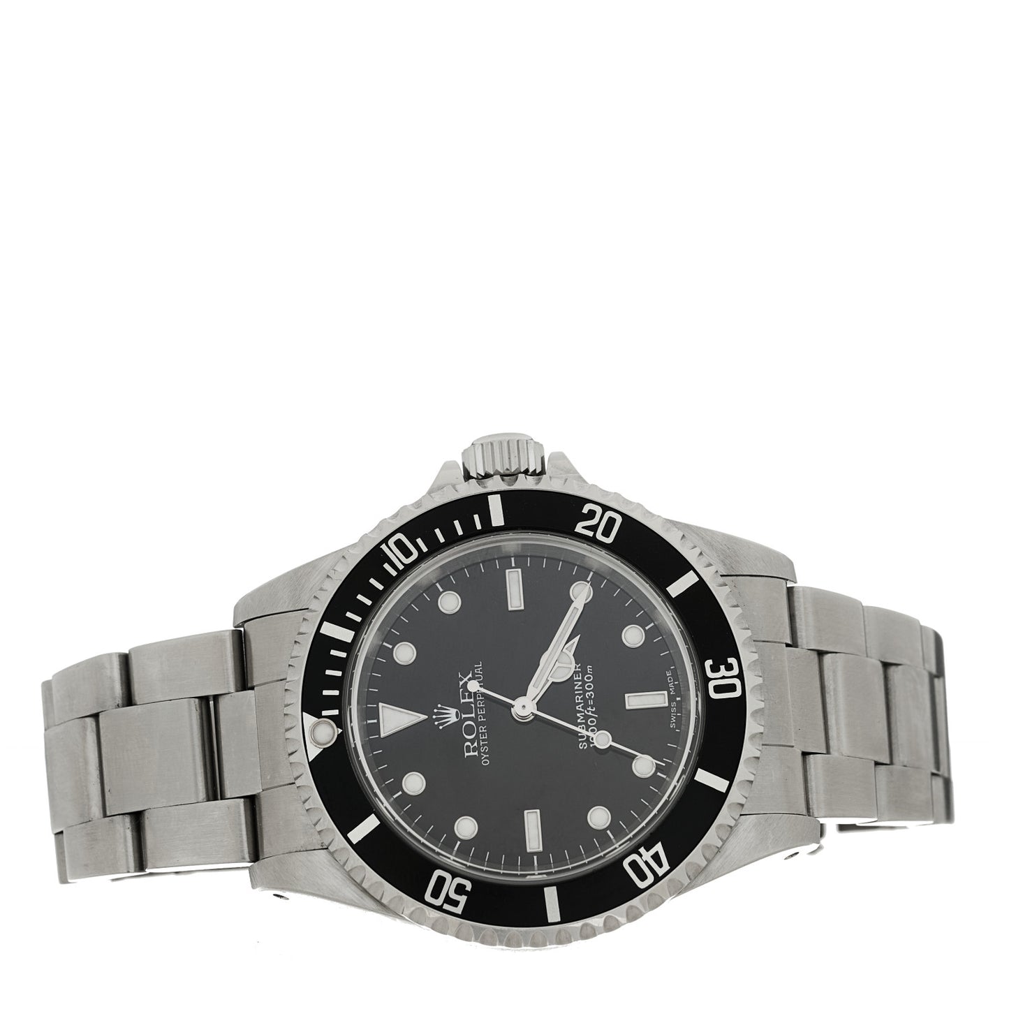 Stainless Steel 40mm Oyster Perpetual Submariner Watch Black 14060M