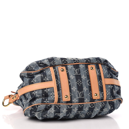 Louis Vuitton Denim Raye Porte Epaule MM 5 of 13