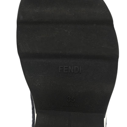 Fendi Stretch Knit Womens Sock Sneakers 35 Black 6 of 13