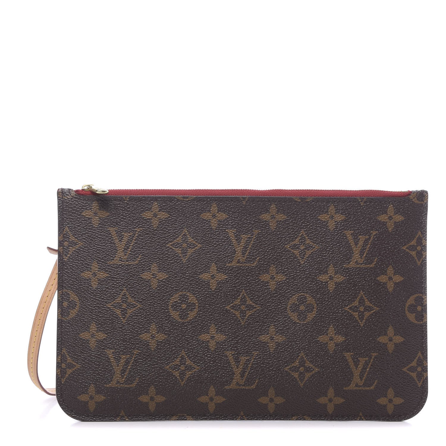 Louis Vuitton Monogram Neverfull MM GM Pochette Cherry 1 of 8