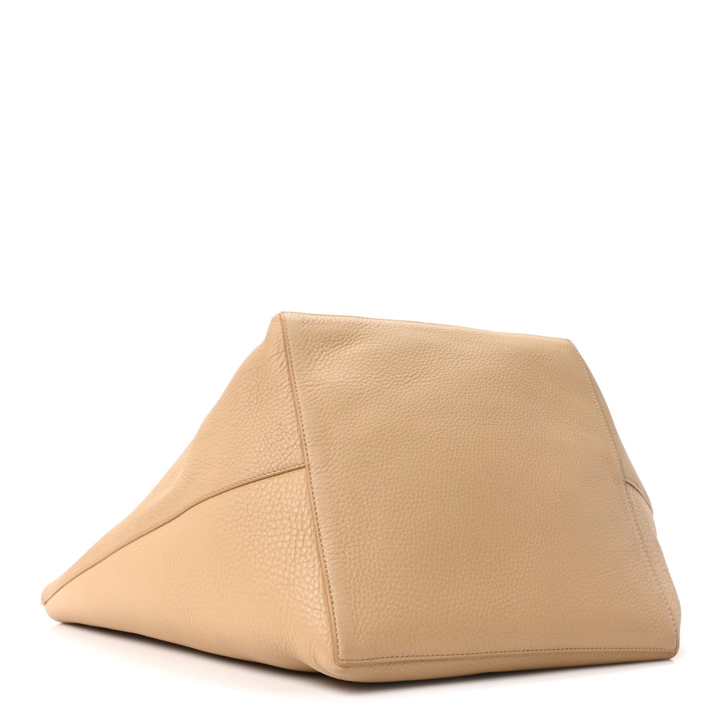 Grained Calfskin Park Tote Three Sabbia
