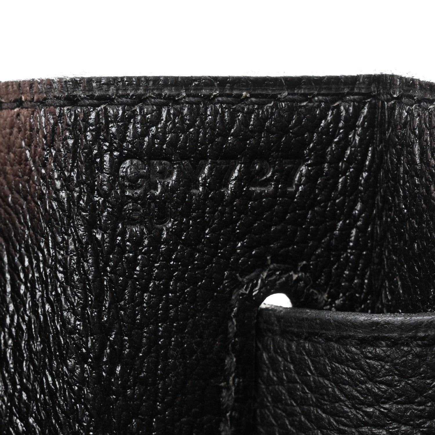 Hermes Taurillon Clemence Kelly Retourne 35 Black 7 of 10