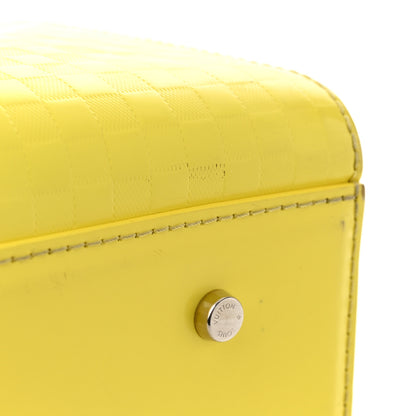 Louis Vuitton Damier Facette Speedy Cube PM Yellow 14 of 16