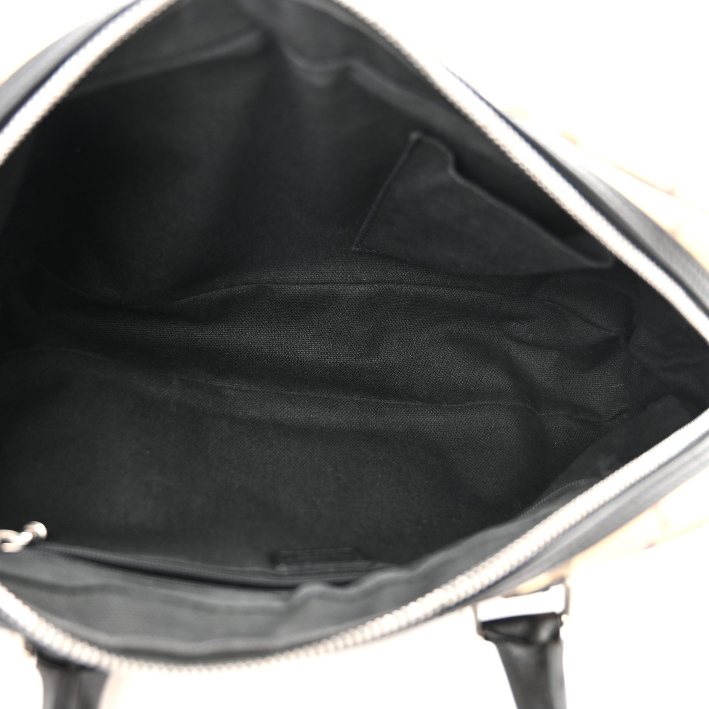 House Check Studded Bowler Black