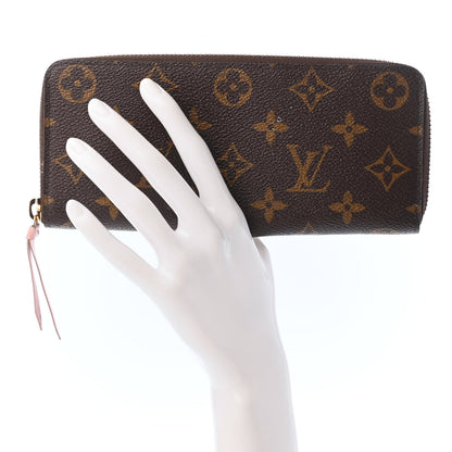 Louis Vuitton Monogram Clemence Wallet Rose Ballerine 2 of 9