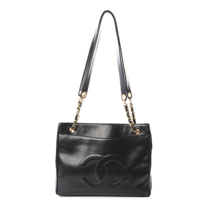 Chanel Lambskin CC Shoulder Bag Black 1 of 13