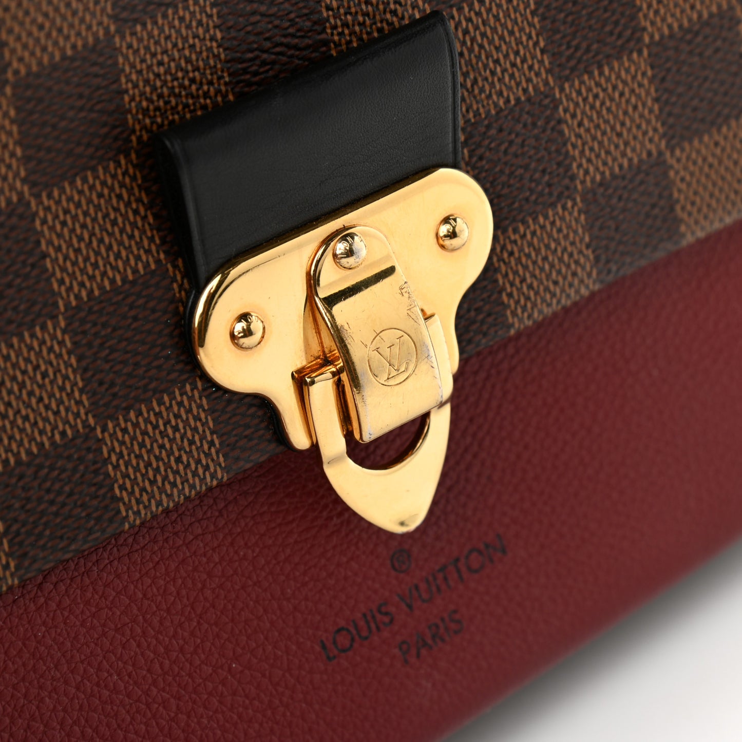 Damier Ebene Vavin PM Bordeaux