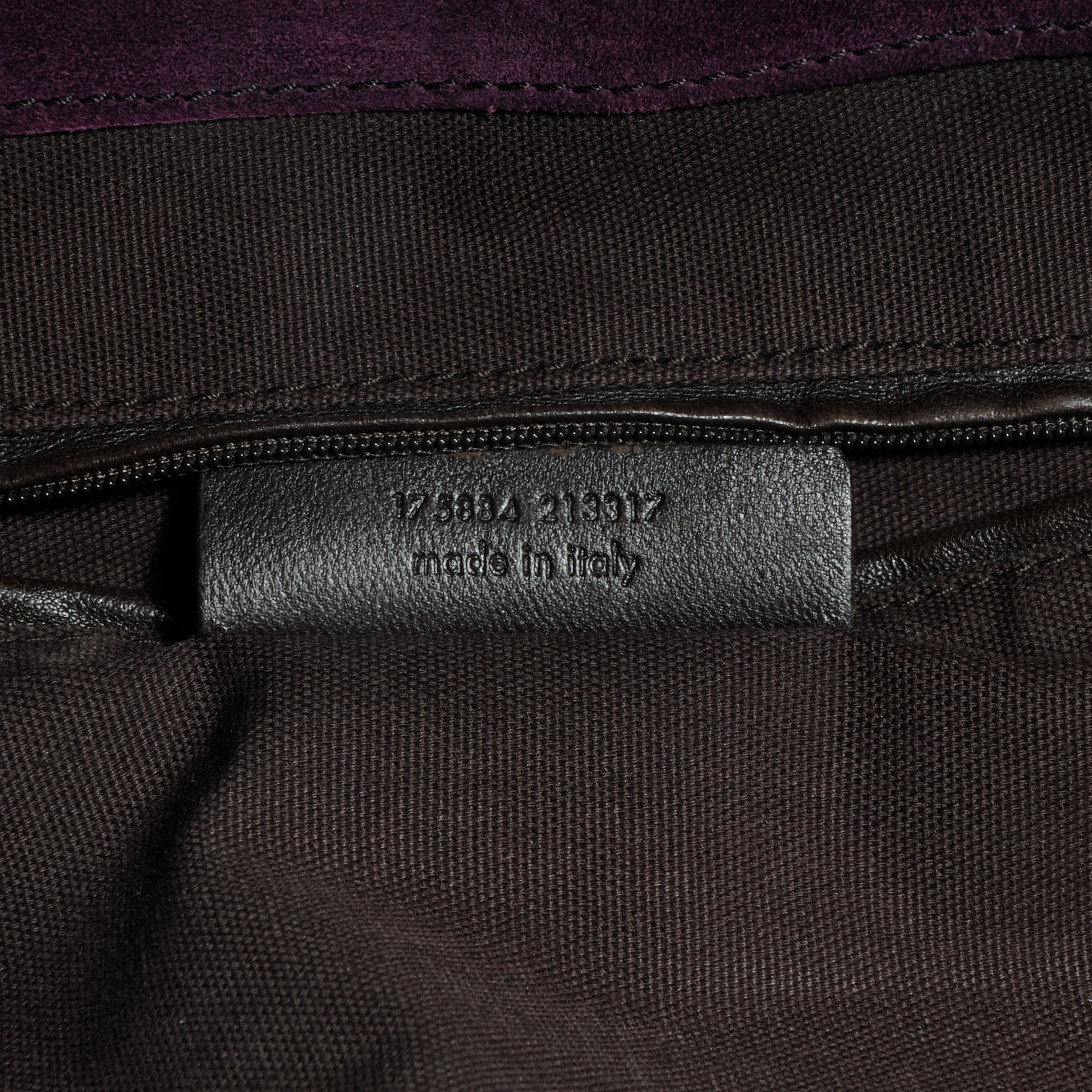 Saint Laurent Leather Medium Downtown Tote Violet 7 of 9