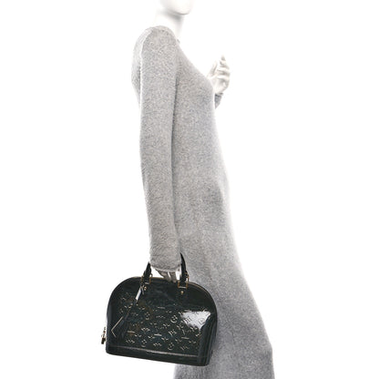 Louis Vuitton Vernis Alma PM Black 2 of 9