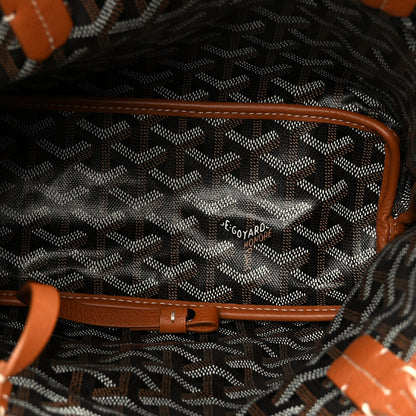 Goyard Goyardine Reversible Mini Anjou Black Gold 10 of 19
