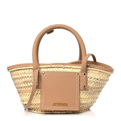 Jacquemus Raffia Le Petit Panier Soli Light Brown 1 of 7