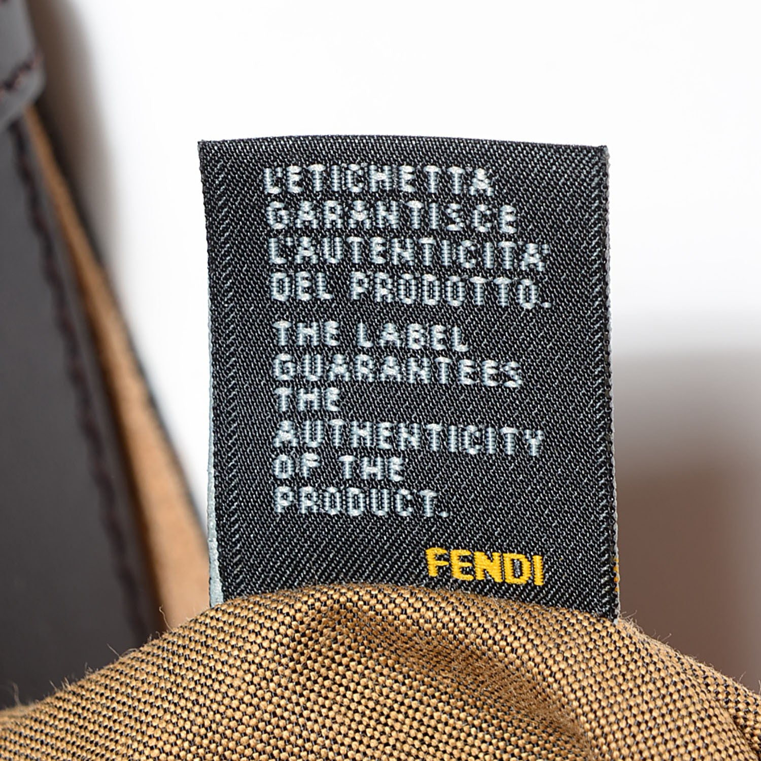 Fendi Zucca Large Hobo Tobacco 10 of 11