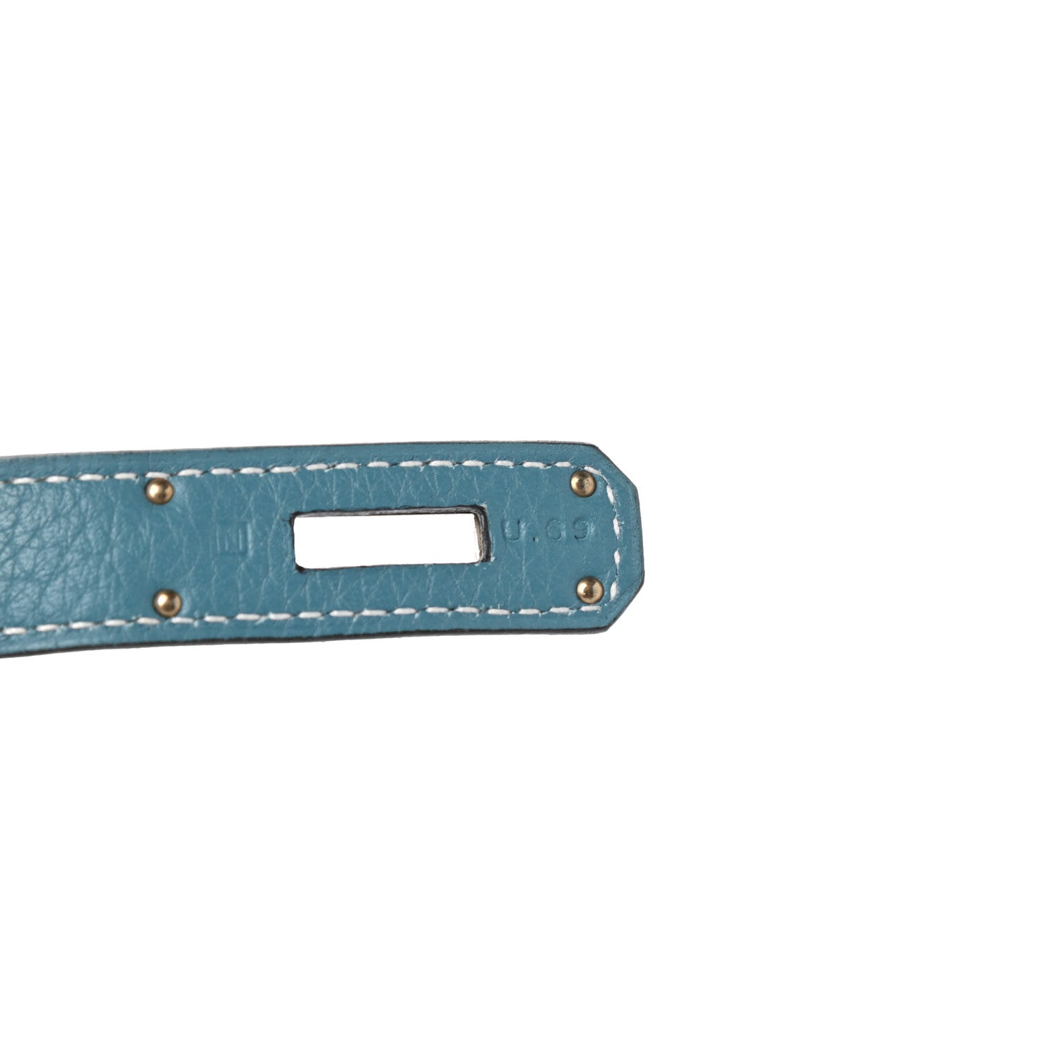 Hermes Togo Birkin 35 Blue Jean 7 of 10