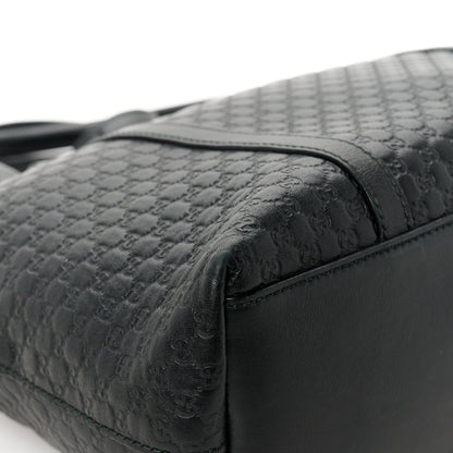 Gucci Soft Microguccissima Small Zippered Satchel Black 14 of 14