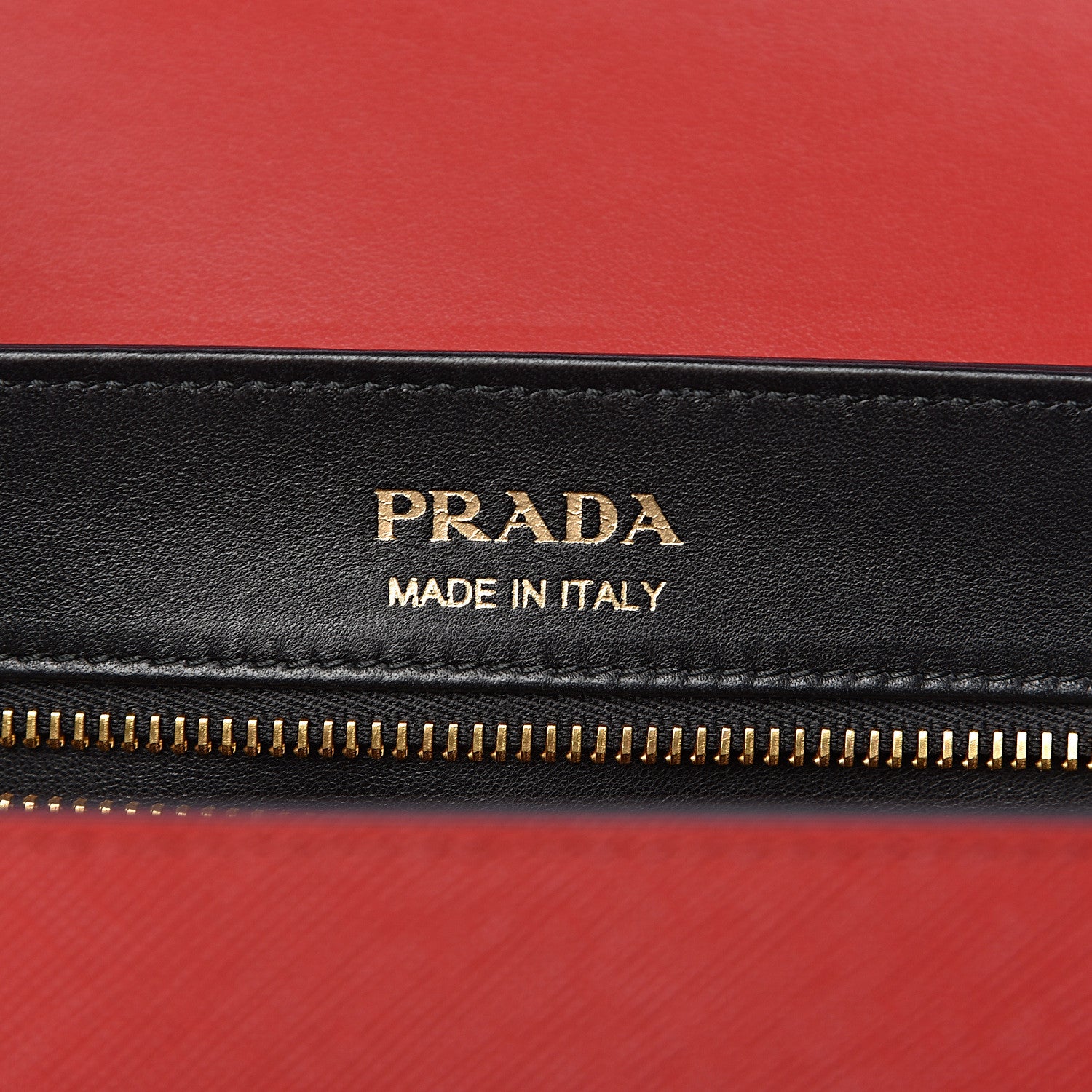 Prada Saffiano Lux Large Sidione Top Handle Bag Fuoco 6 of 10