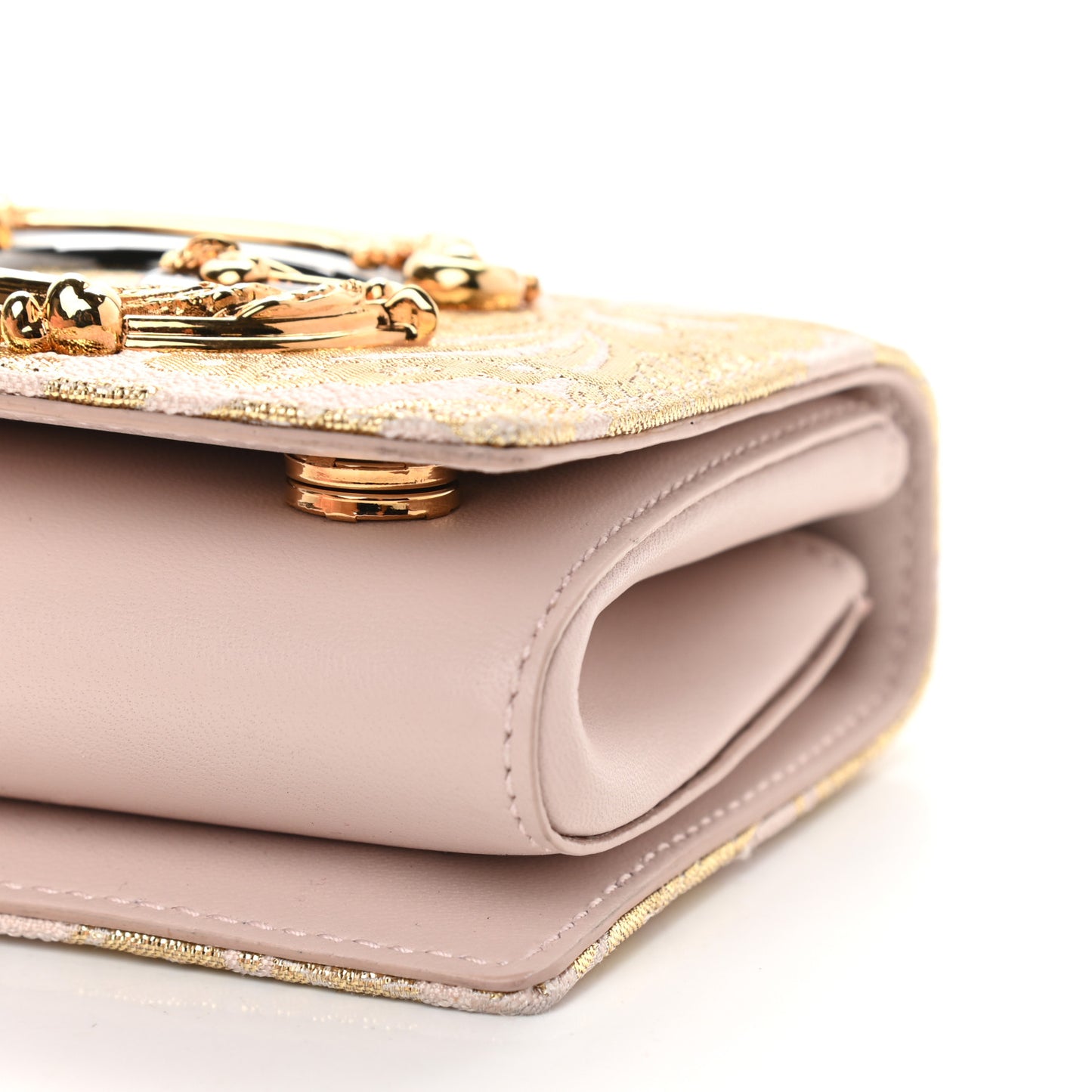 Brocade DG Girls Shoulder Bag Light Pink