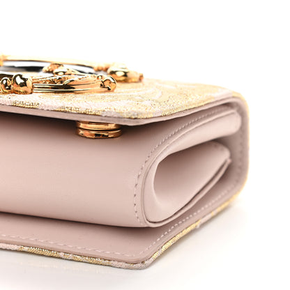 Dolce & Gabbana Brocade DG Girls Shoulder Bag Light Pink 7 of 7