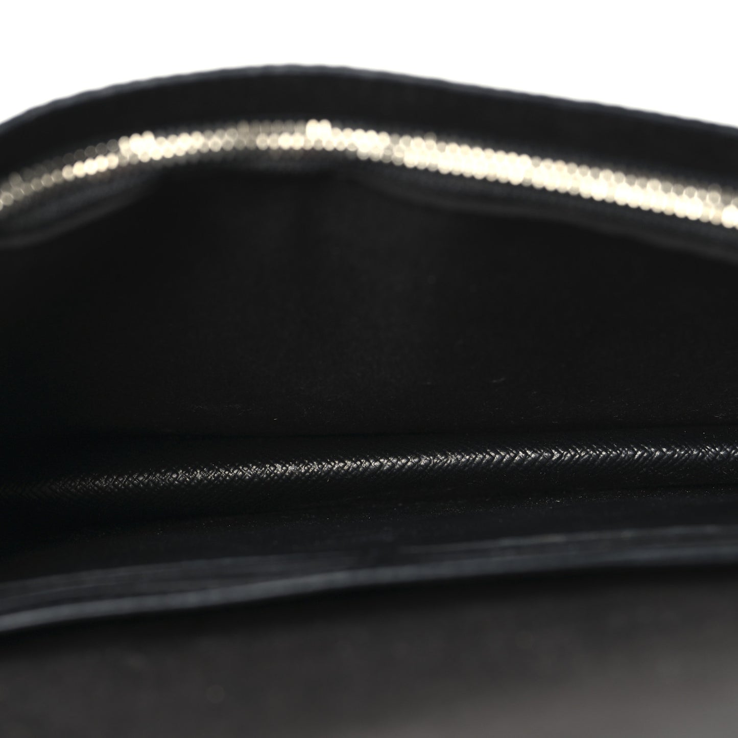 Epi Twist Belt Chain Wallet Black