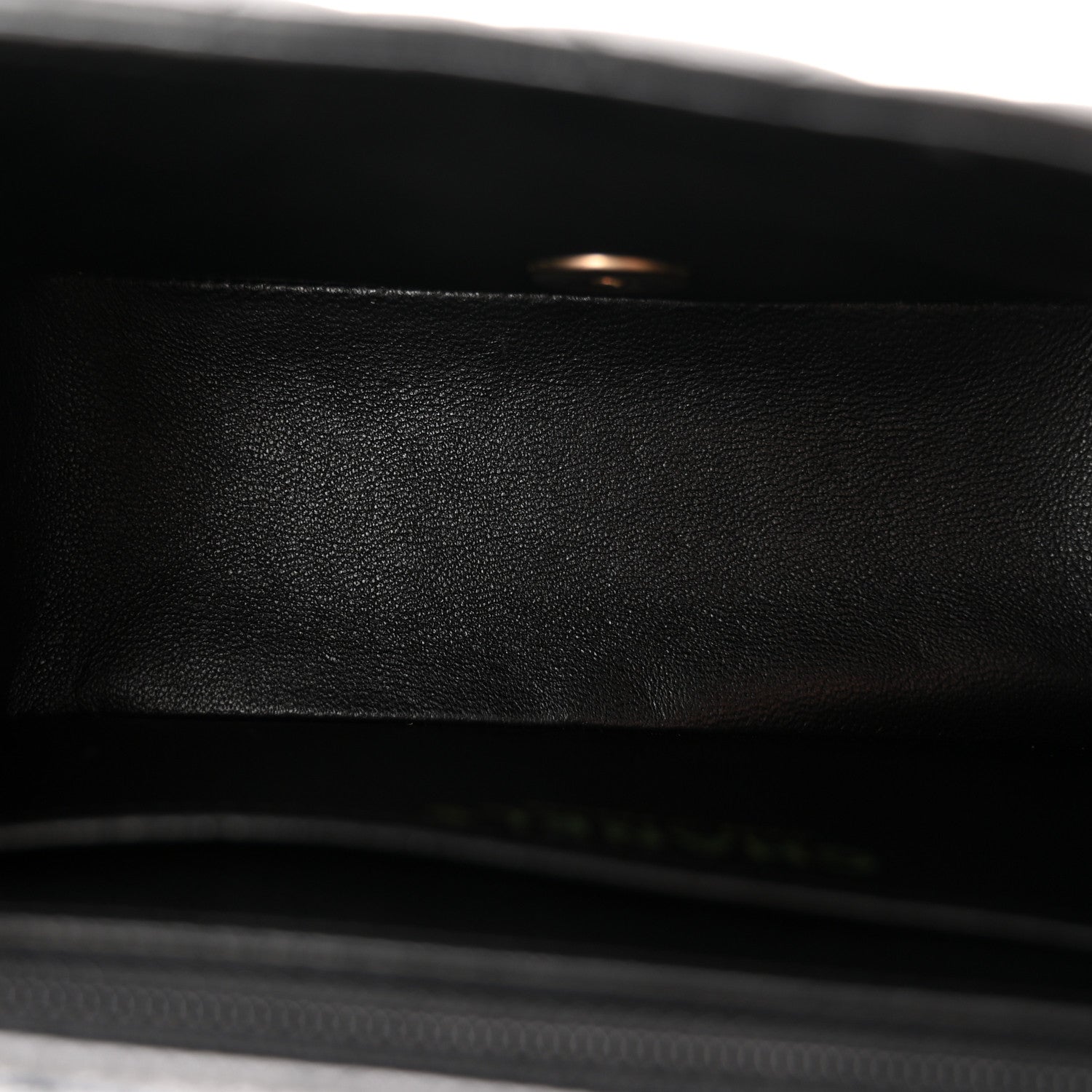 Chanel Lambskin Quilted Mini Square Flap Black 5 of 10