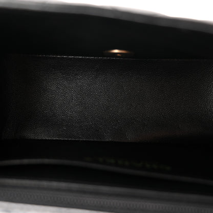 Chanel Lambskin Quilted Mini Square Flap Black 5 of 10