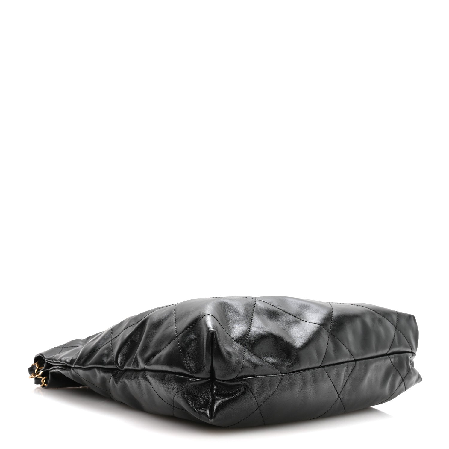 Chanel Shiny Calfskin Quilted Small Chanel 22 Black 5 of 11