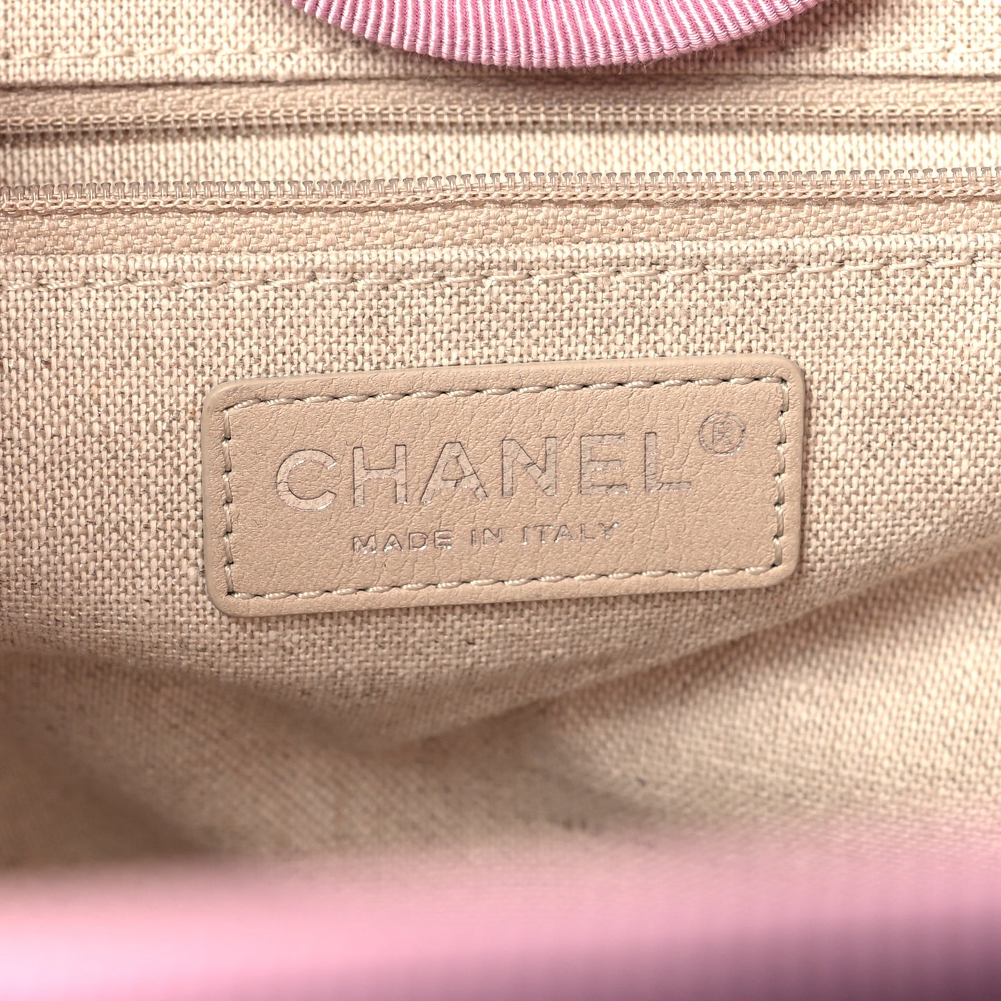 Mixed Fibers Medium Deauville Tote Dark Pink