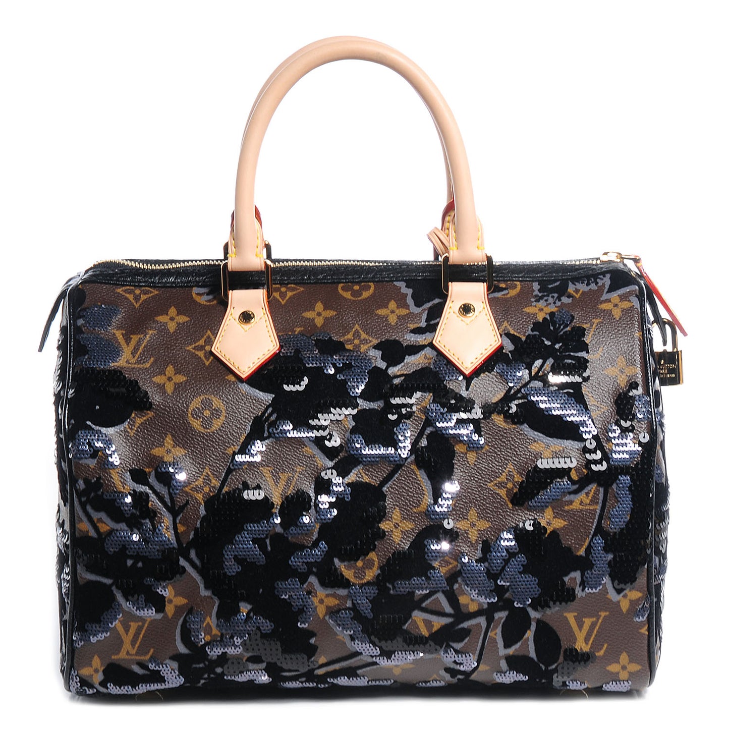 Monogram Fleur De Jais Sequins Speedy 30