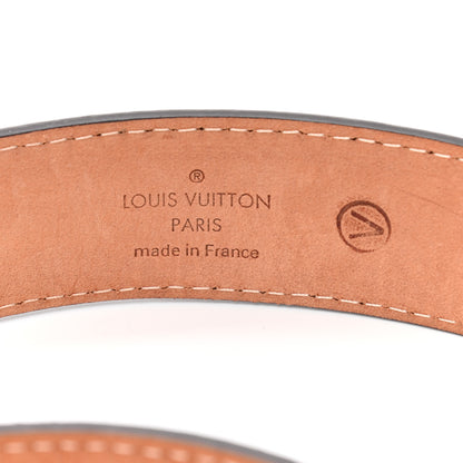 Louis Vuitton Damier Ebene Tresor Belt 95 38 3 of 5