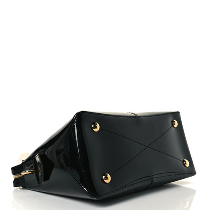 Louis Vuitton Patent Calfskin Miroir Tote Black 3 of 7