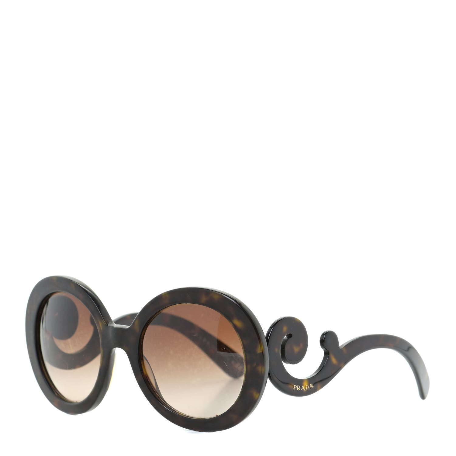 Prada Baroque Sunglasses SPR 27N Tortoise 1 of 7