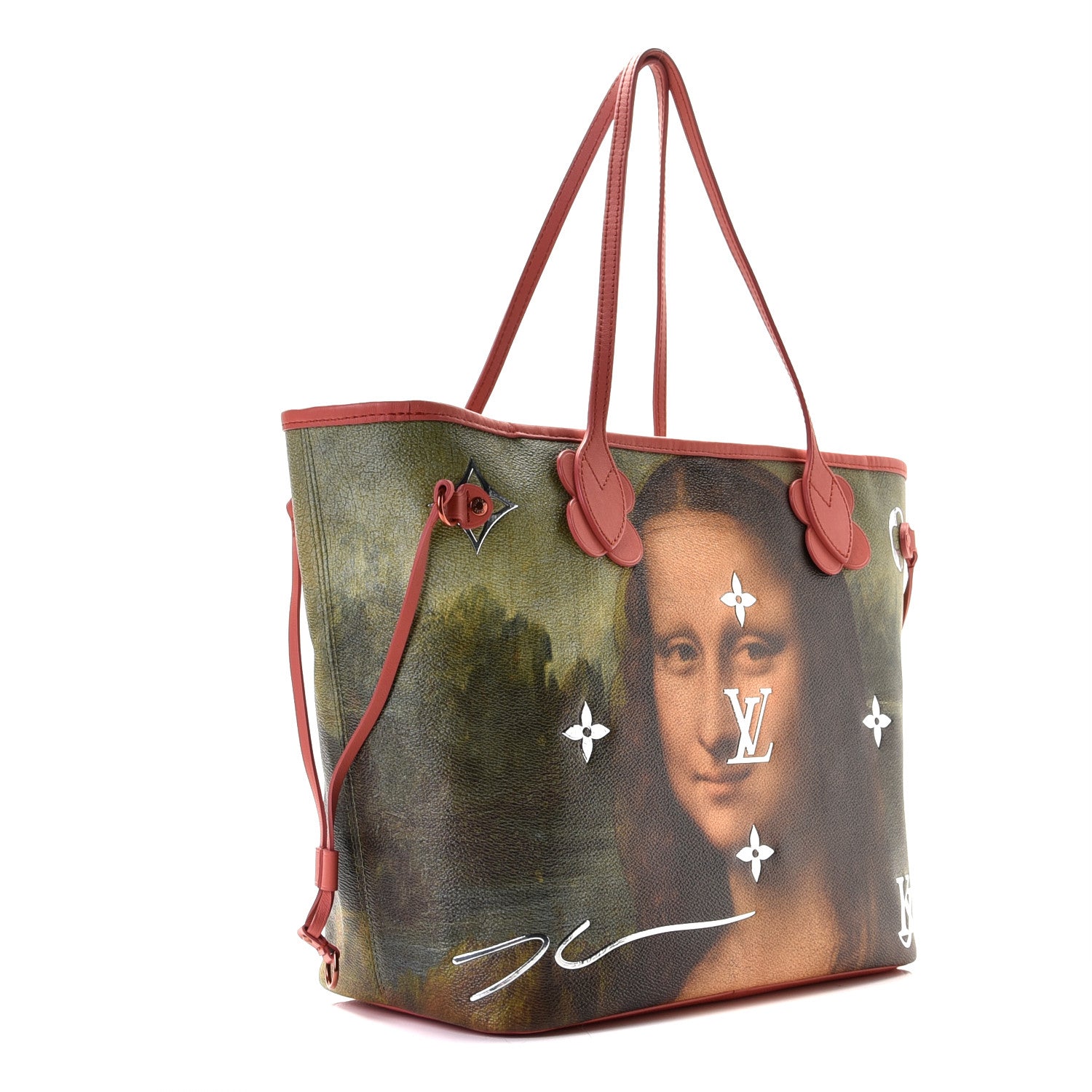 Louis Vuitton Masters Da Vinci Neverfull MM 3 of 14