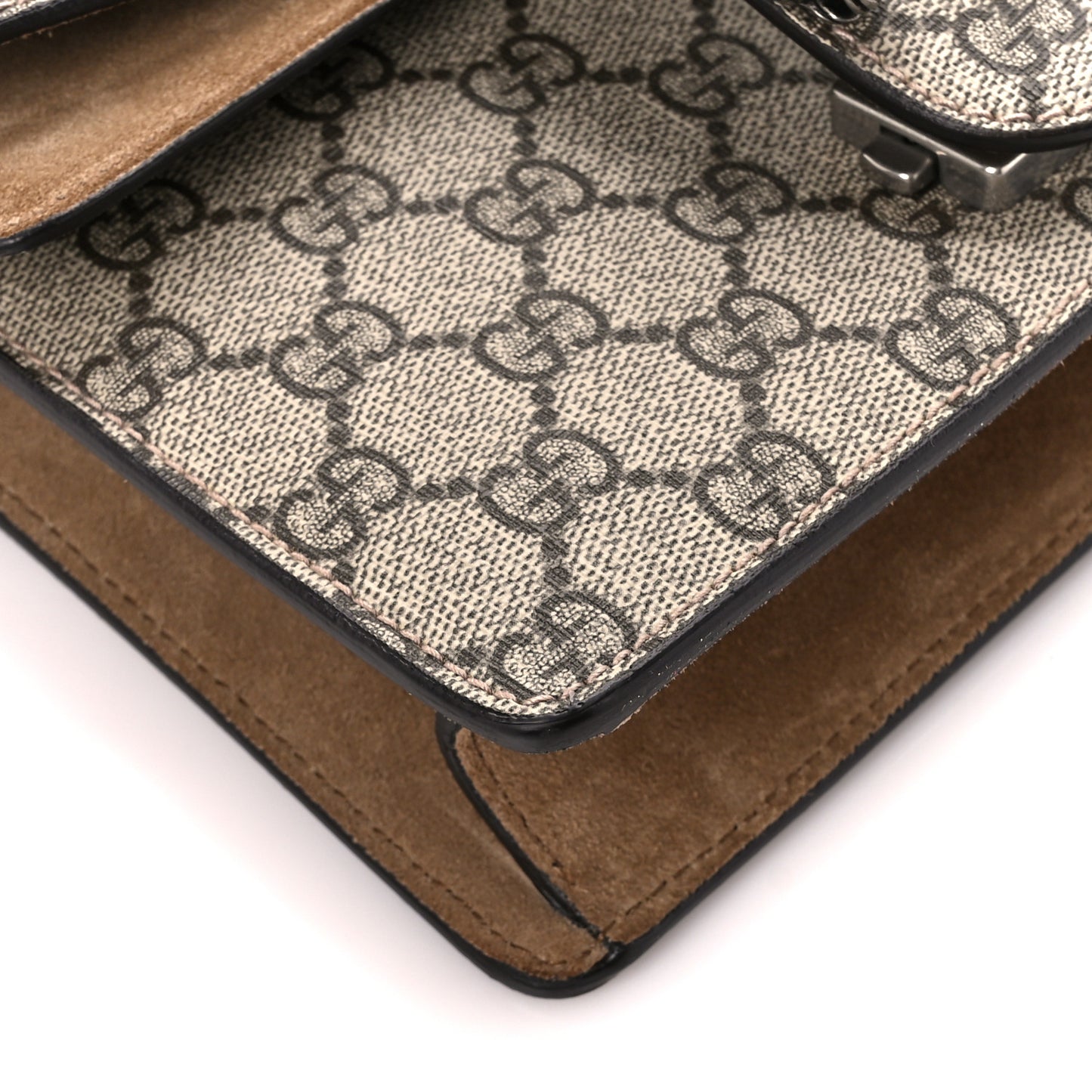 GG Supreme Monogram Mini Dionysus Shoulder Bag Taupe
