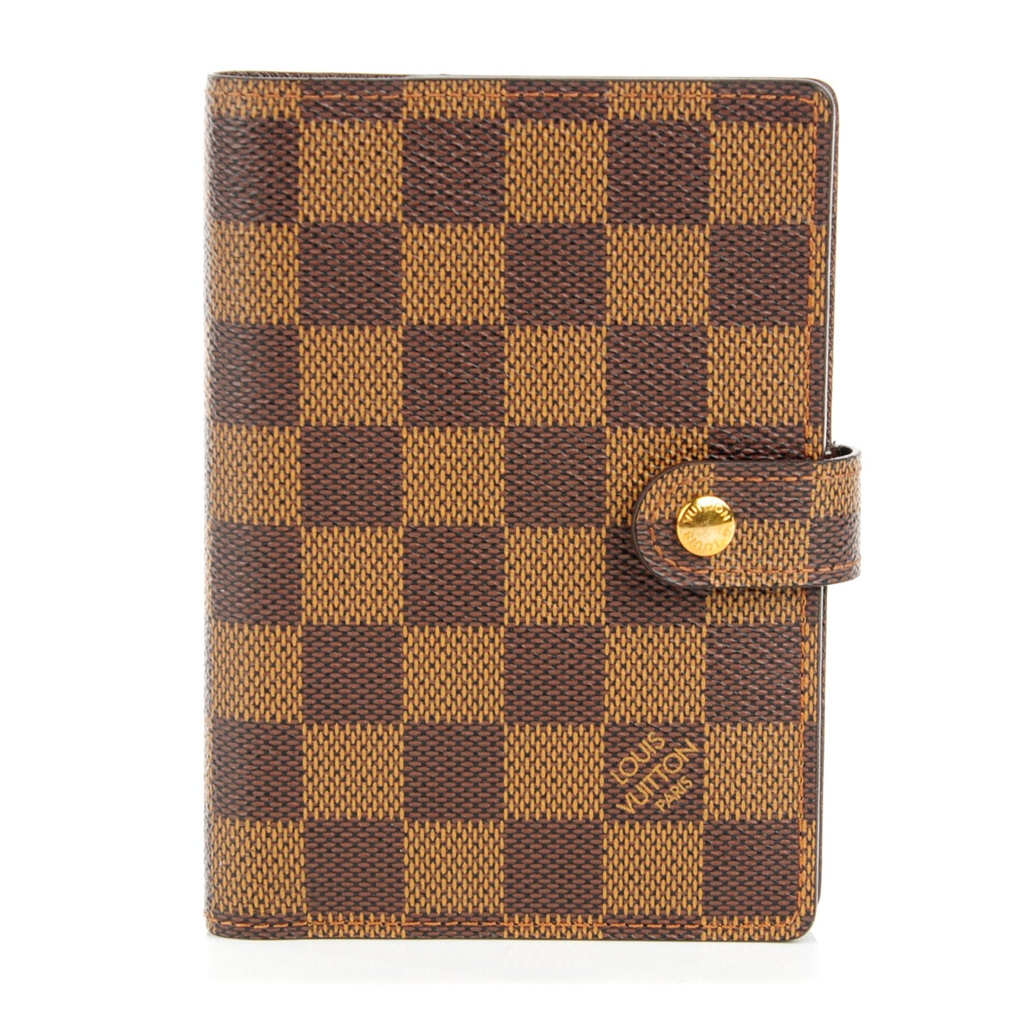 Damier Ebene Small Ring Agenda Cover